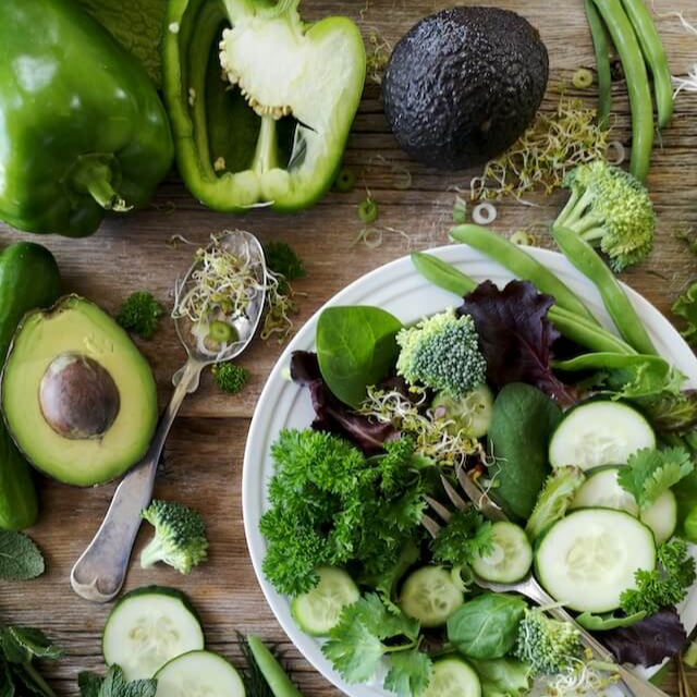 녹색이_띄는_야채와_채소들