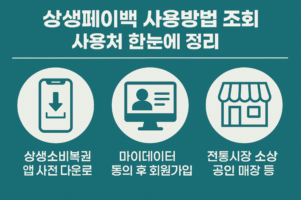 상생페이백 사용처부터 사용방법 조회까지 3분 완벽 가이드