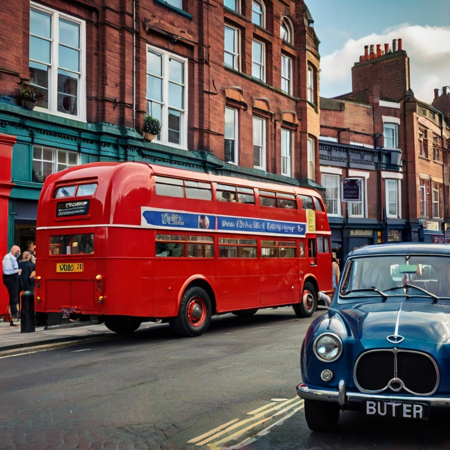 리버플 여행 길거리 이미지