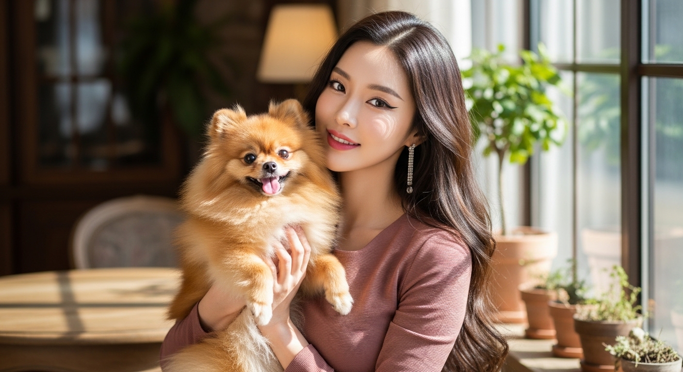 포메라니안 새끼