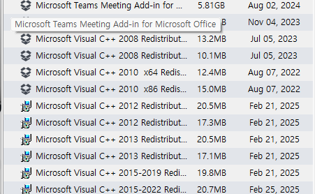 비쥬얼 c++ 제어판