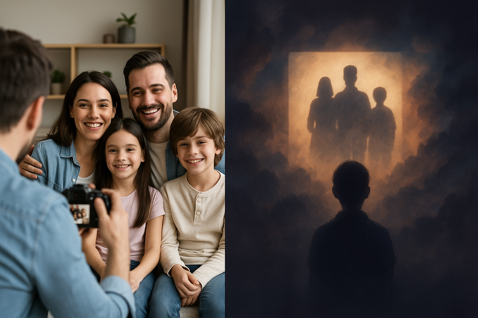 가족과 함께 사진 찍는 꿈