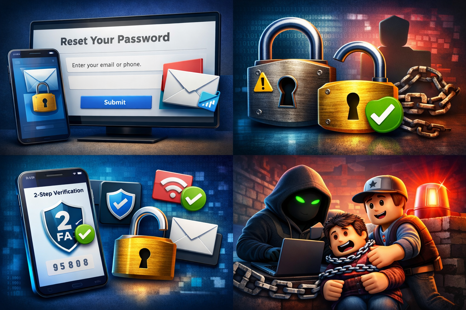 로블록스 비밀번호 찾기 방법 총정리|비번 재설정·변경·해킹 예방까지 관련 사진