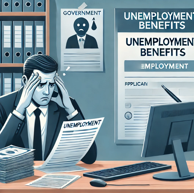 실업급여 신청 관련 사진