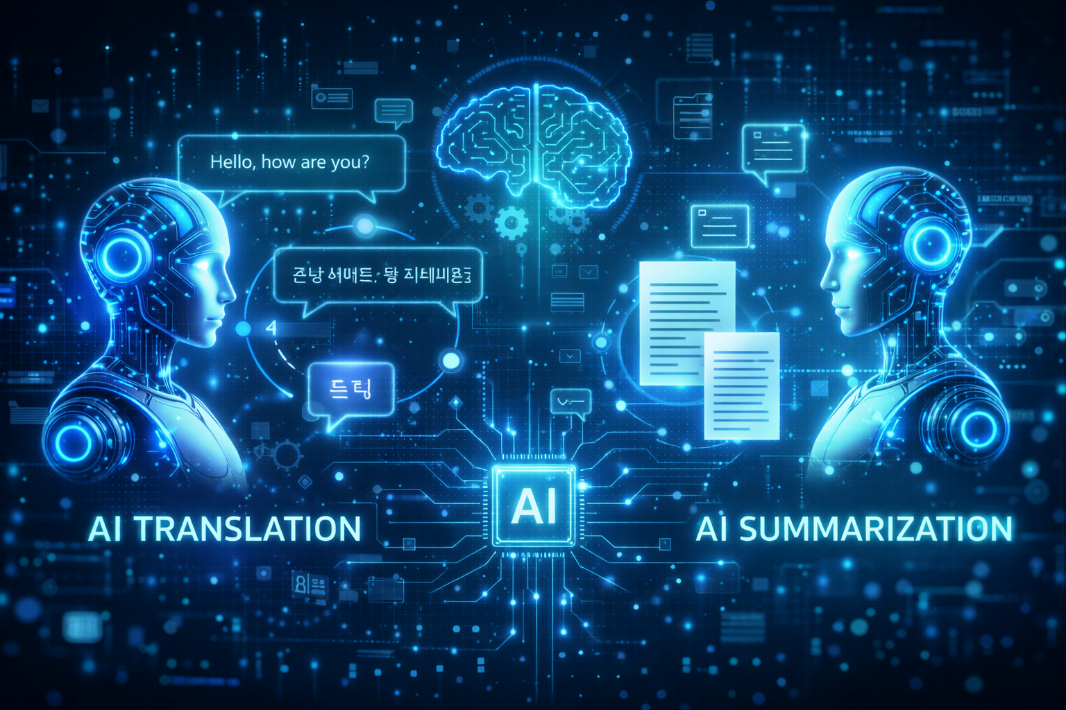 AI번역기와 AI요약기를 활용하라
