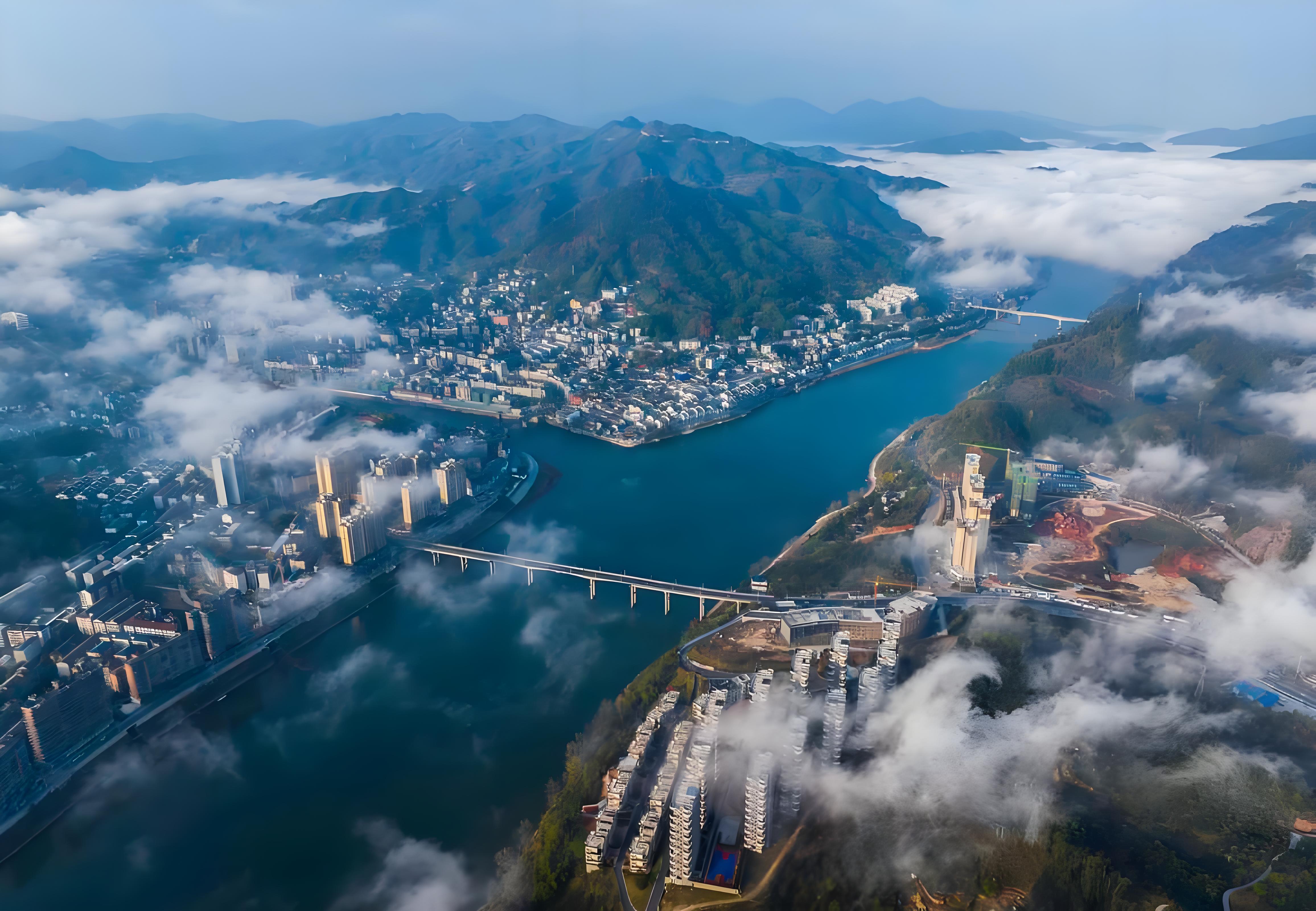 중국 '훙장'(洪江) 사진