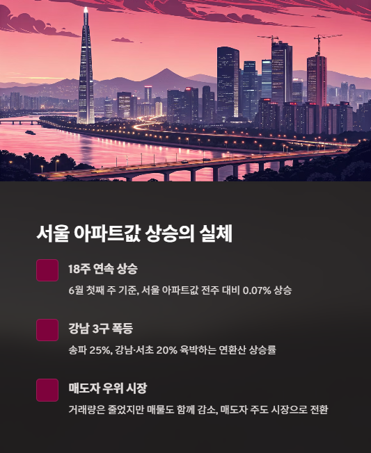 서울 아파트값 상승의 실체