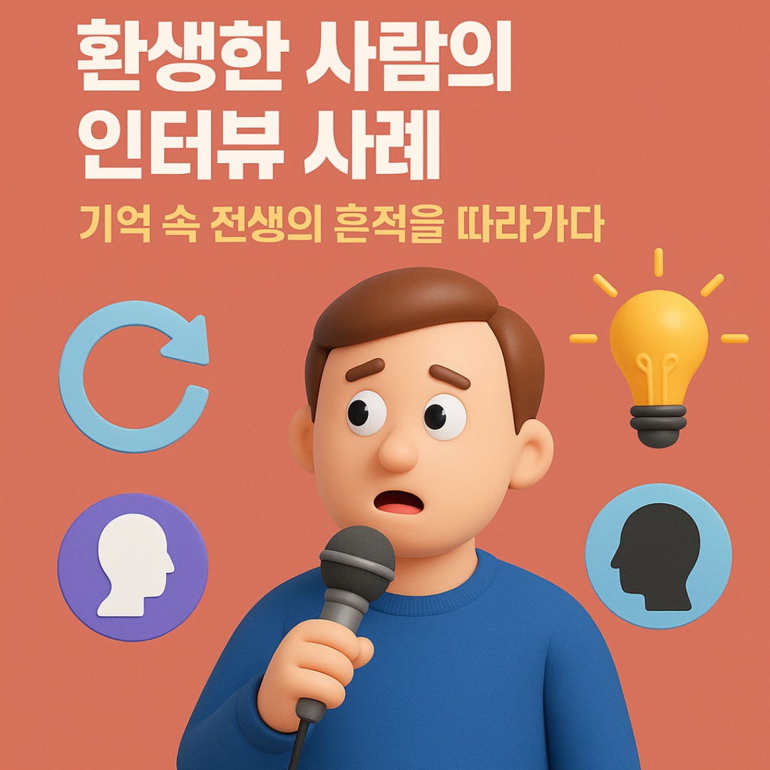 환생한 사람의 인터뷰 사례 &ndash; 기억 속 전생의 흔적을 따라가다