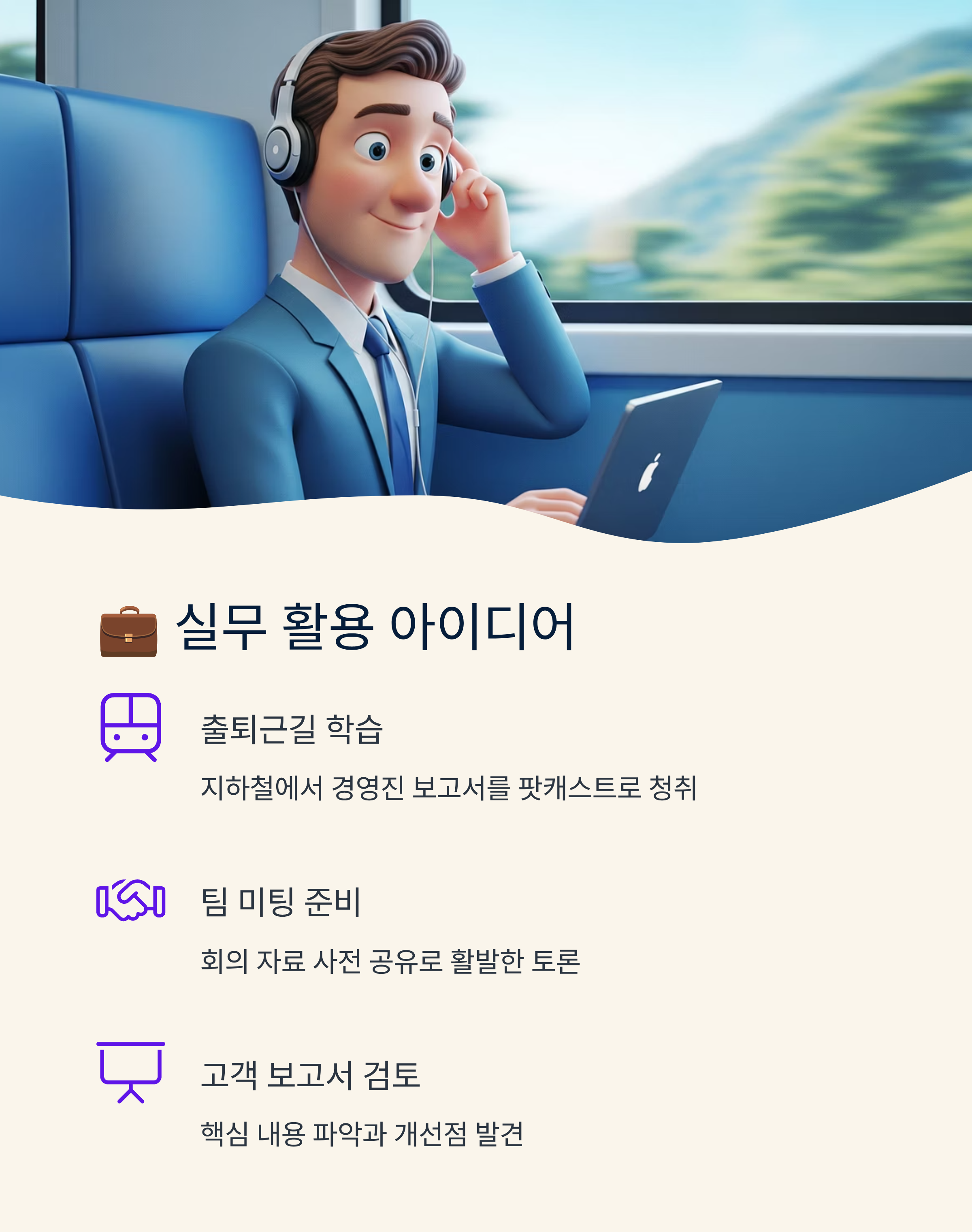 ํ์ฌ ๋ณด๊ณ ์๊ฐ ์ฌ๋ฐ๋ ํ์บ์คํธ๋ก? ๊ตฌ๊ธ ๋
ธํธ๋ถLM Audio Overview ์์ ํ์ฉ๋ฒ
