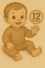 12개월 아기 이미지
