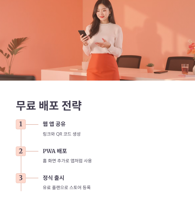 5단계: 무료 배포 및 지속적인 업데이트 전략