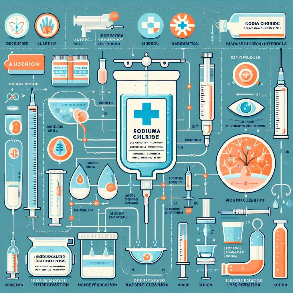 염화나트륨 식염수의 용도