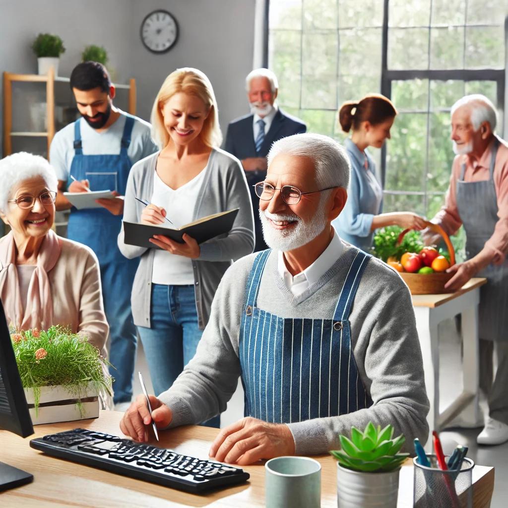 노인 일자리 모집