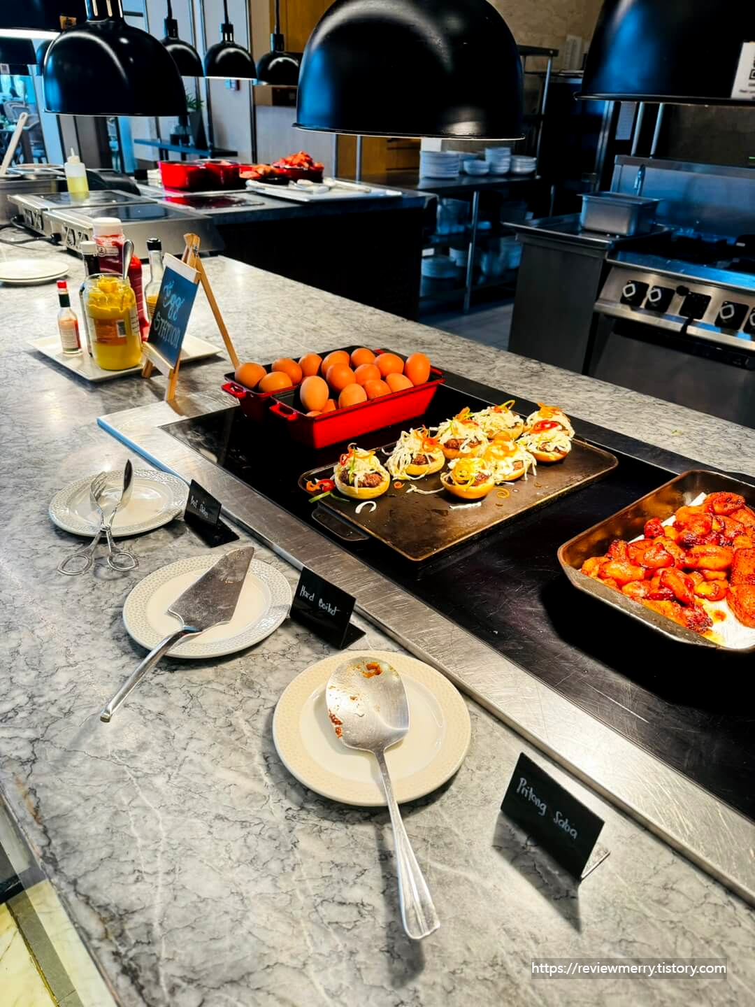 달걀 및 햄버거