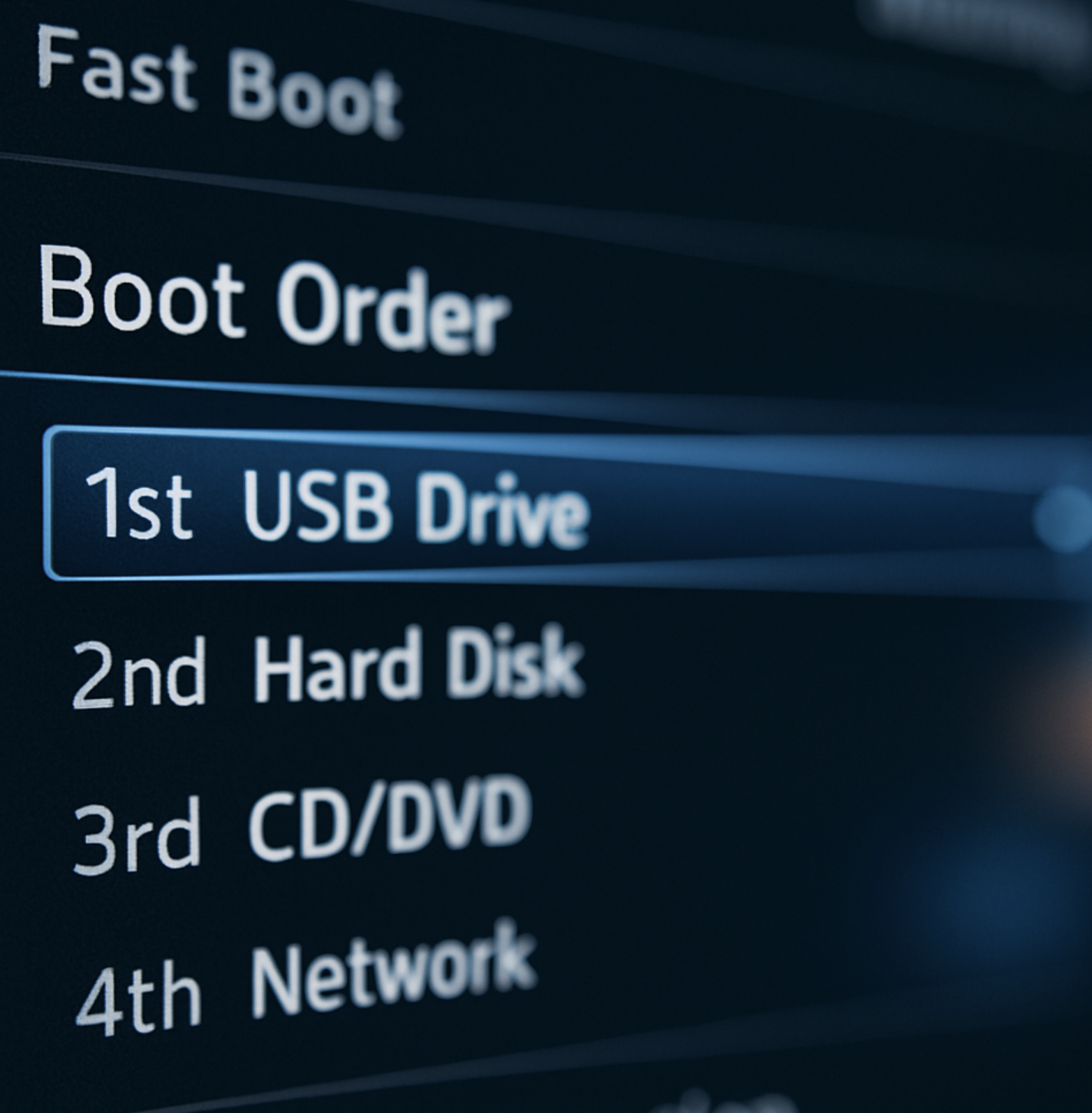 컴퓨터를 깨우는 다른 방법, BIOS 진입