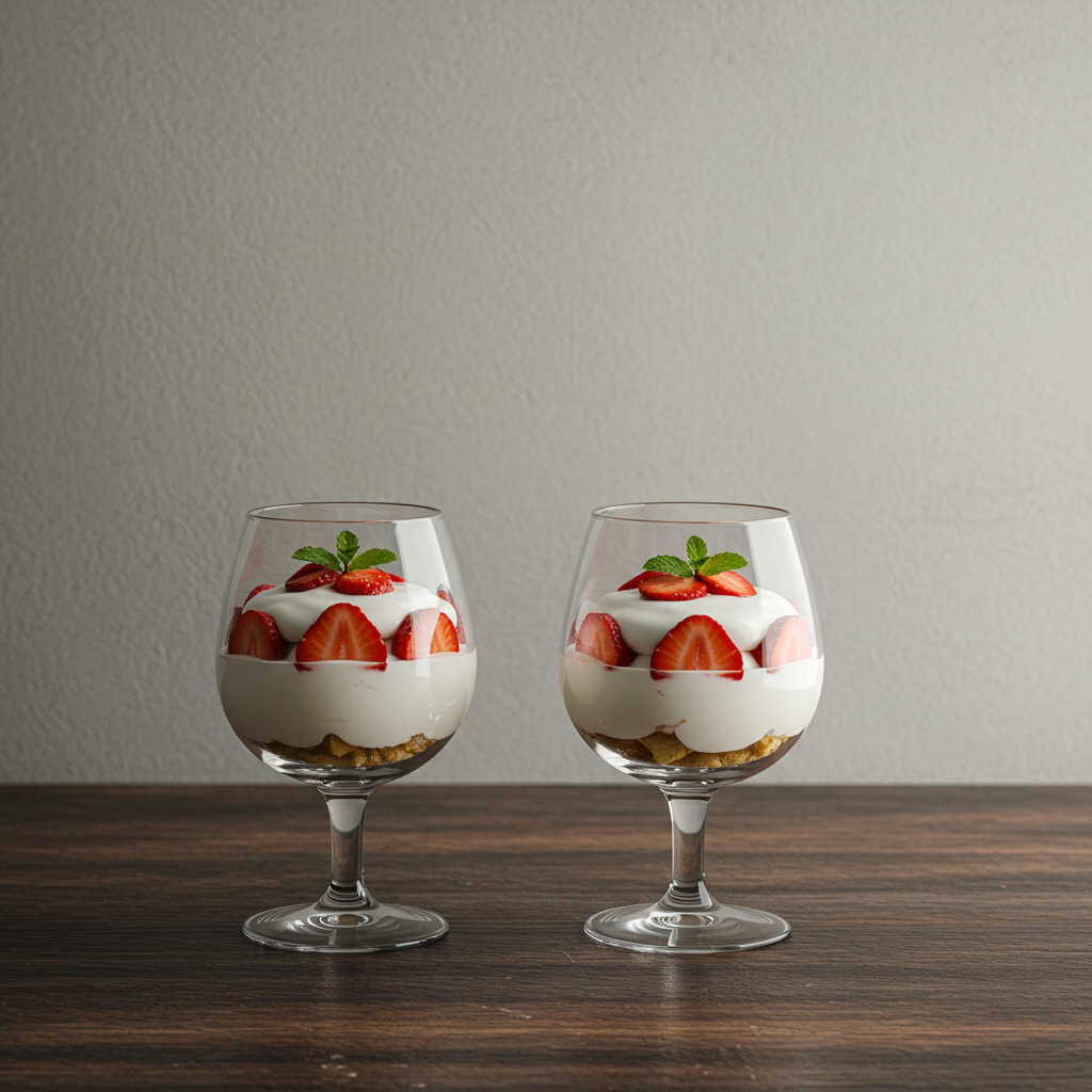 딸기 요거트 파르페