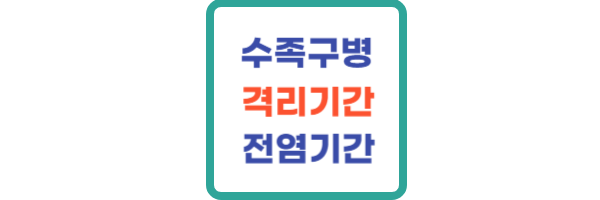 수족구 격리기간
