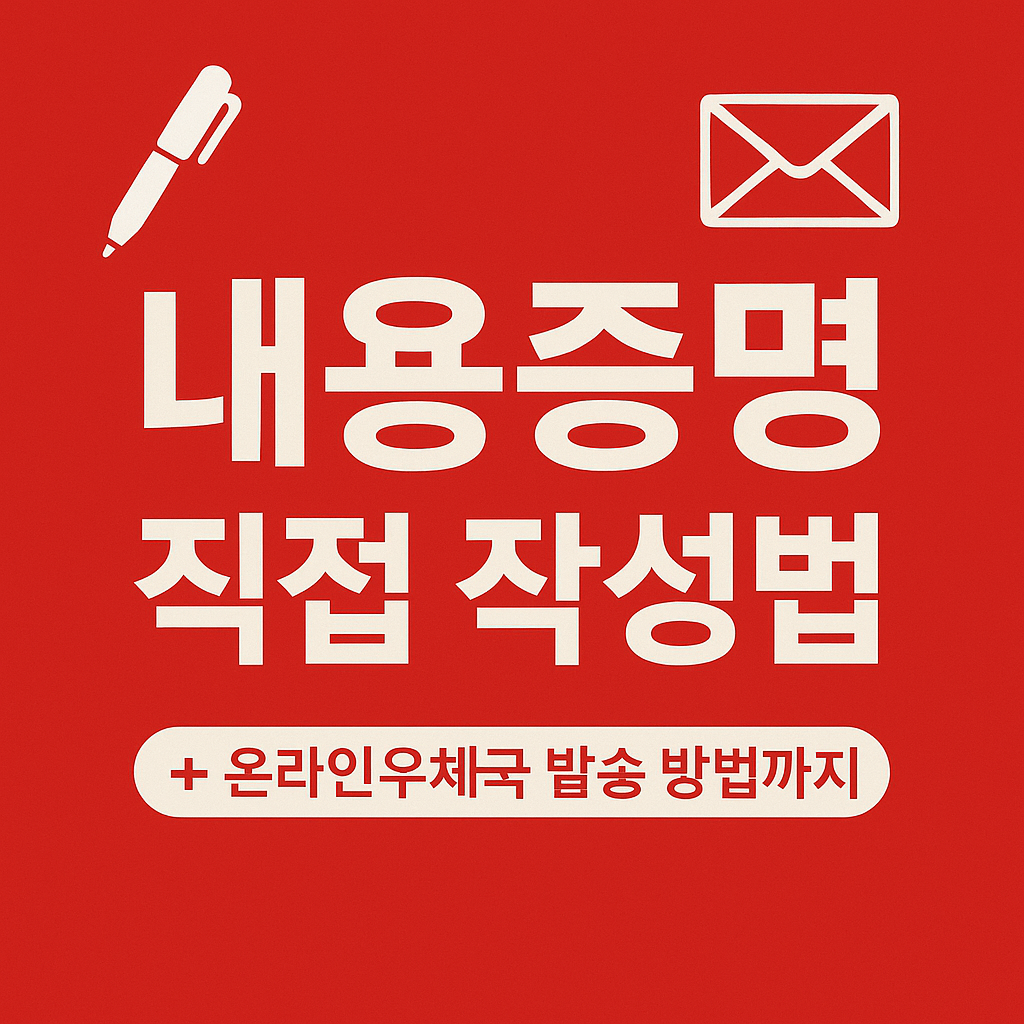 내용 증명
