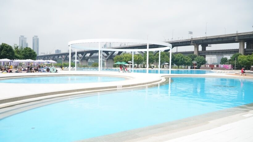 한강수영장 물놀이장 사진