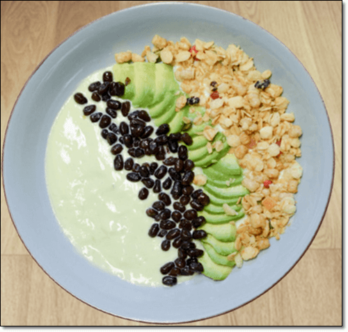 아보카도 검은콩 강화시리얼