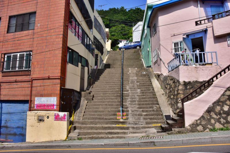 부산의 고갯길 장고개