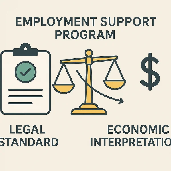 국민취업지원제도 설계 원리: 법적 기준과 경제학적 해석