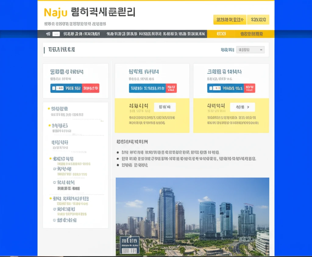 나주 교차로 종이 신문 보기로 급매물..