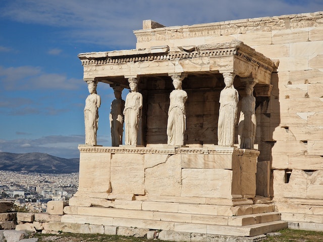 아테나 니케의 조각상