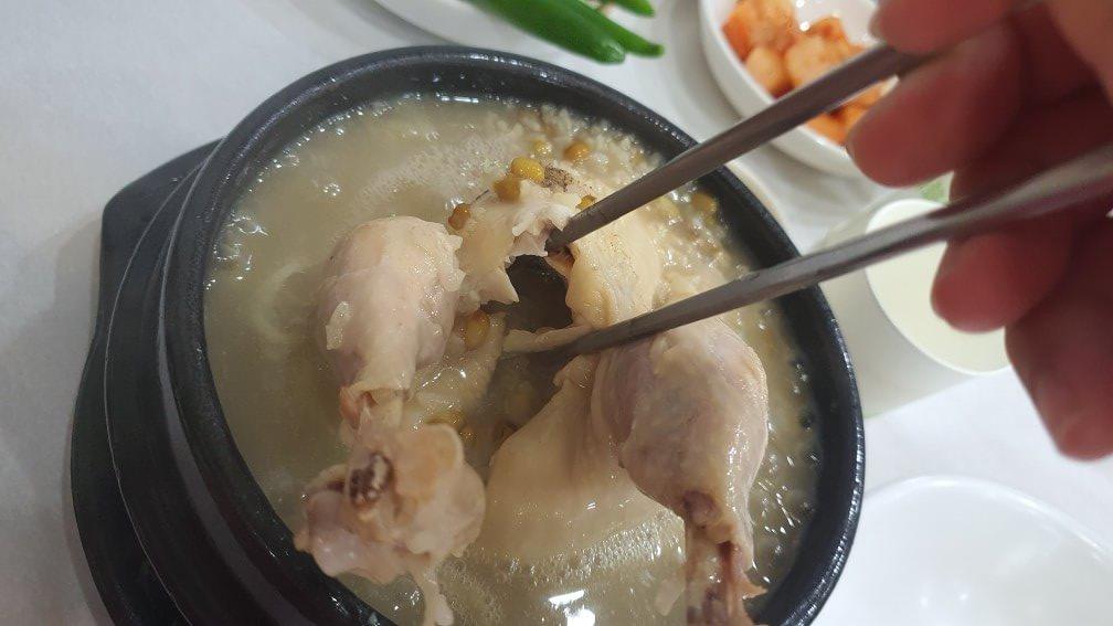 녹두삼계탕 3