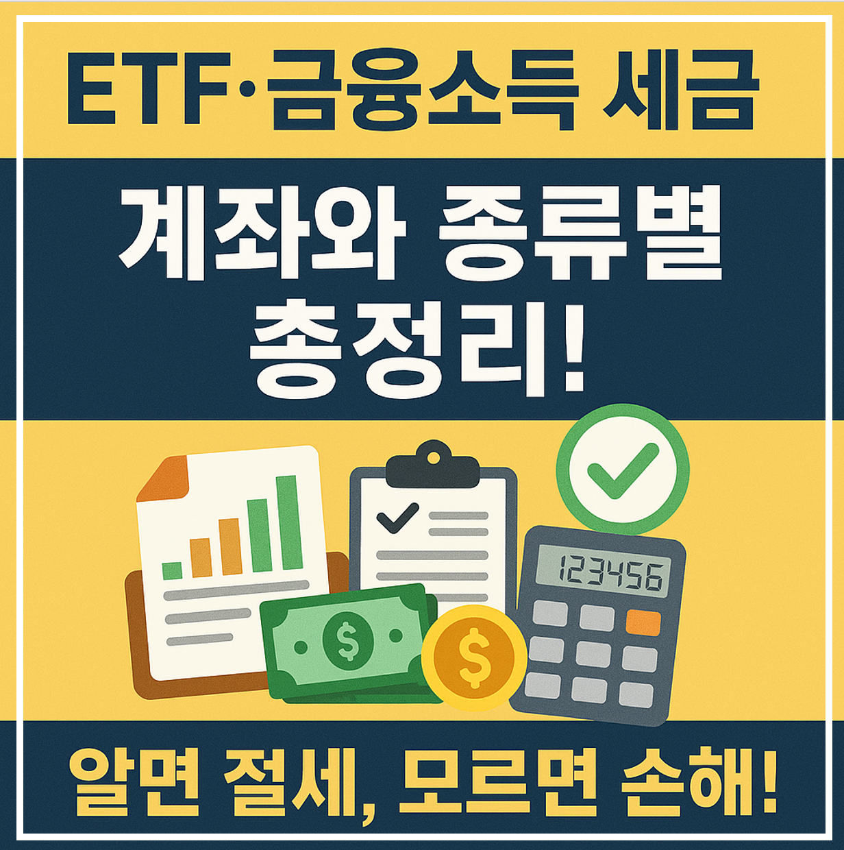 etf, 금융소득 세금 계좌와 종류별 총정리 이미지
