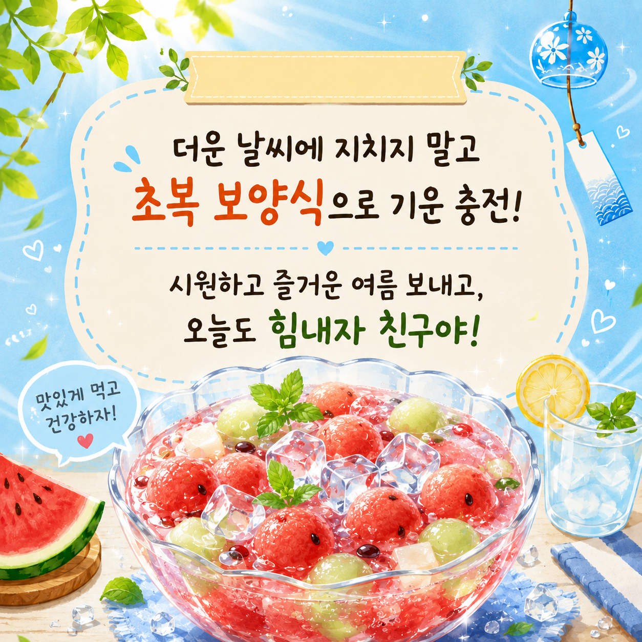 초복 이미지 사진 인사말