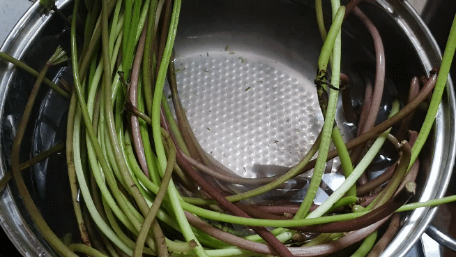 고구마줄기김치