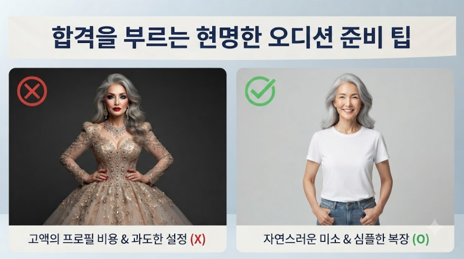 시니어 모델 오디션