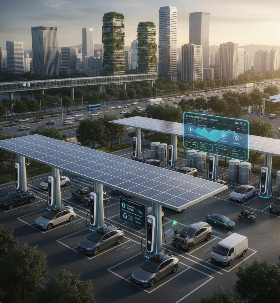 2025 전기차 인프라 변화 (충전소, 전력, 수요)