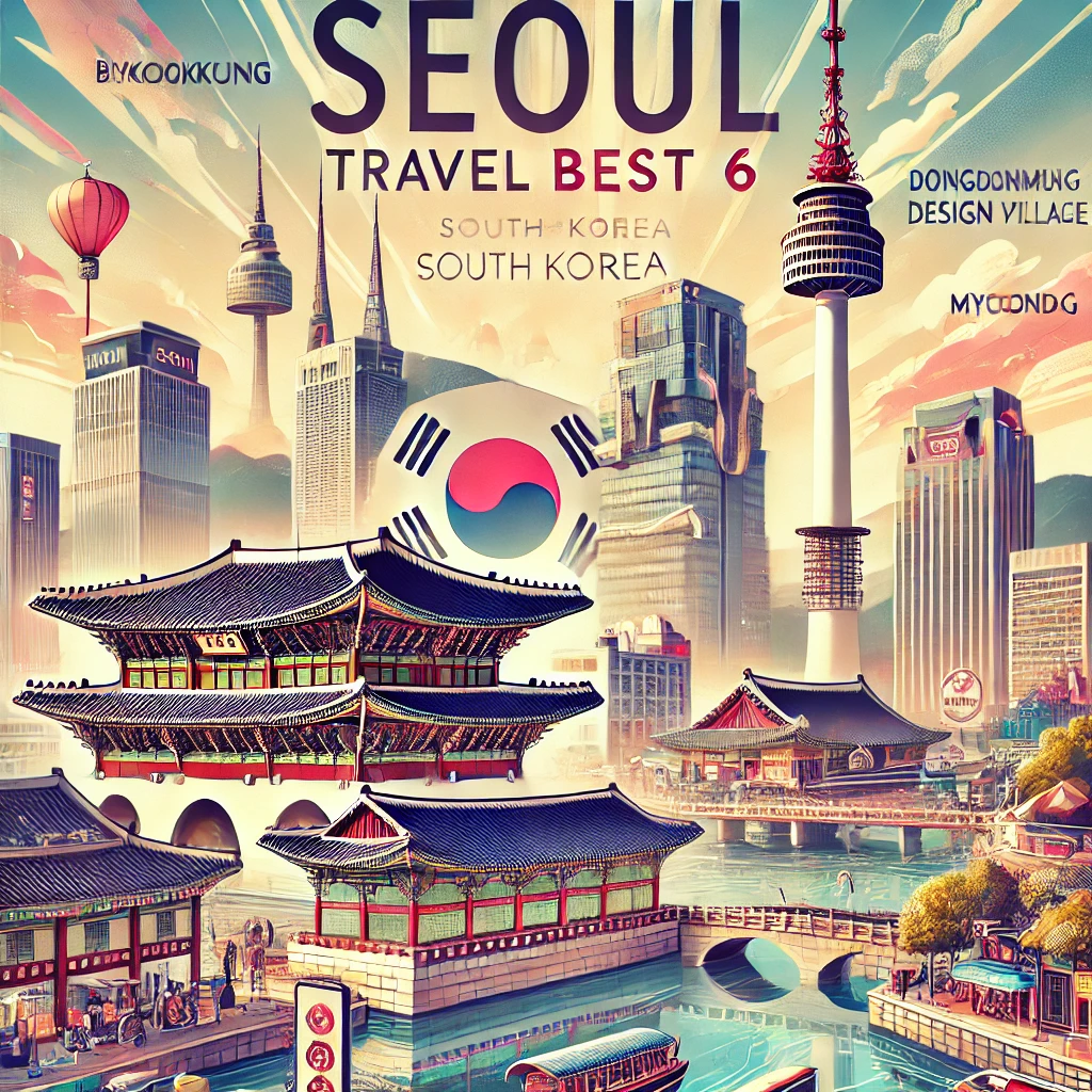 서울 여행 추천지 BEST 6 🏙️ 꼭 가봐야 할 명소!