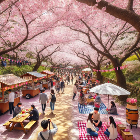 이월드 블라썸 피크닉 이미지