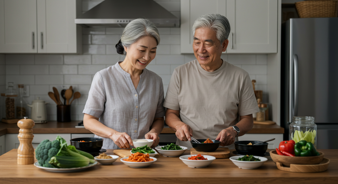 노후의 건강관리 이미지