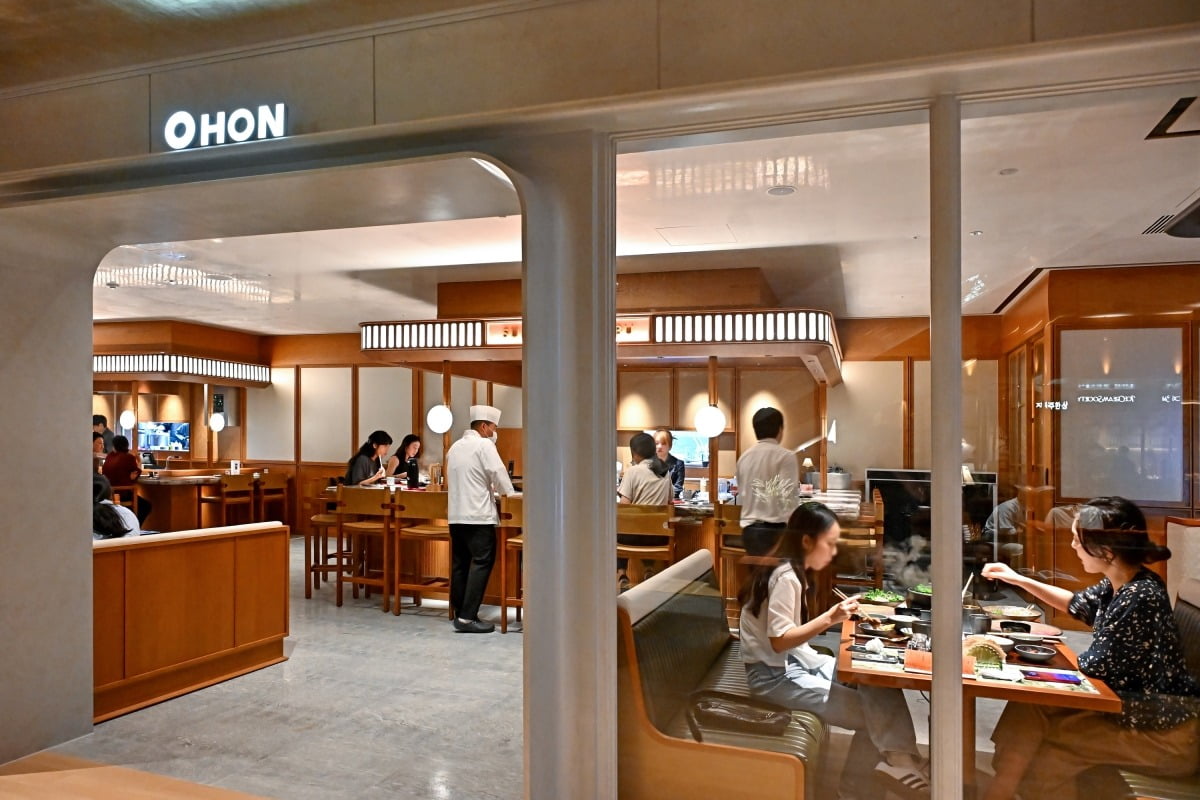 신세계백화점 강남점 지하 1층 하우스 오브 신세계 매장 모습.