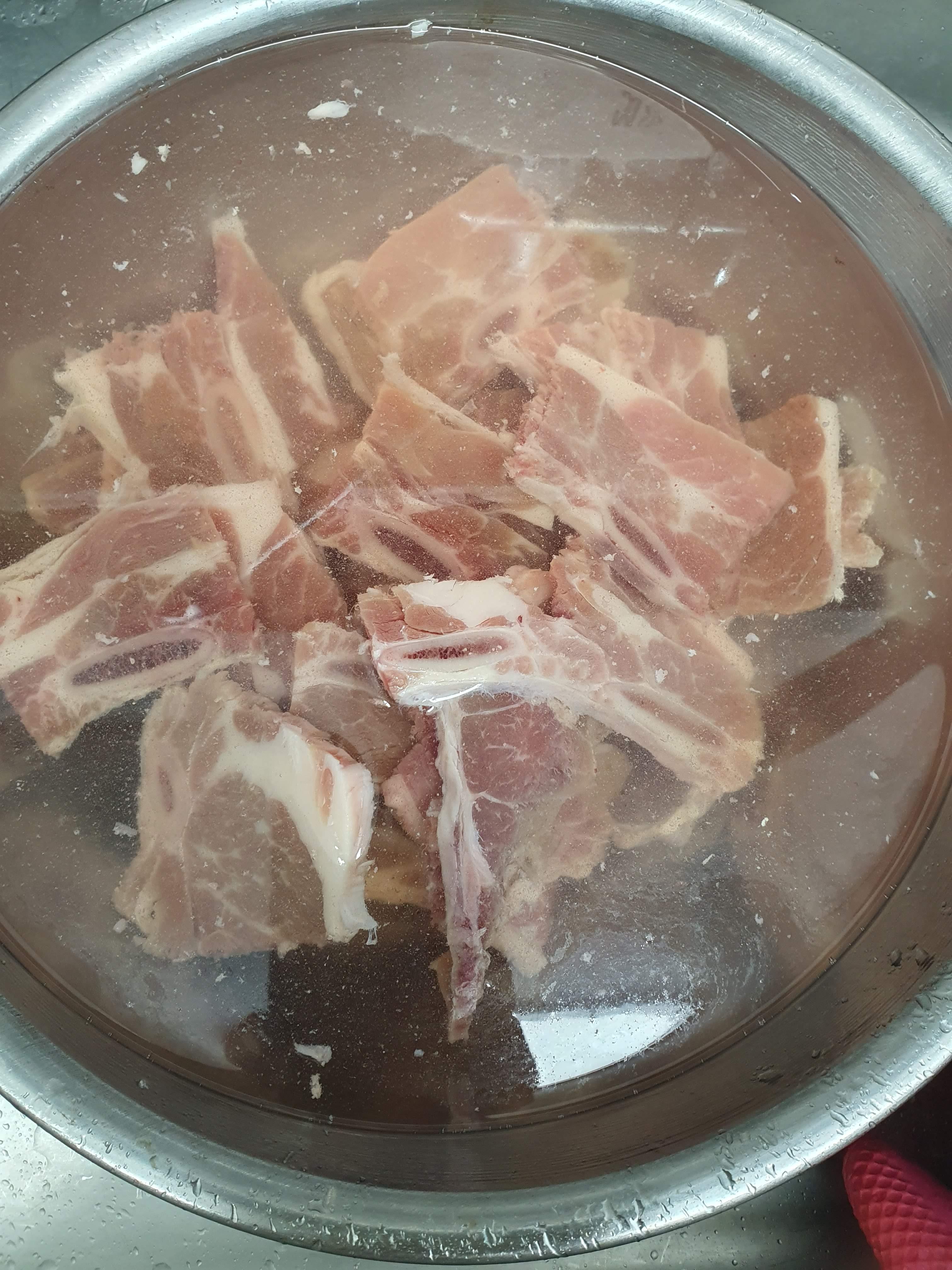 초간편 갈비 해동