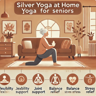 집에서 시작하는 실버 요가, 효과와 따라 하기 쉽게 정리 관련 사진