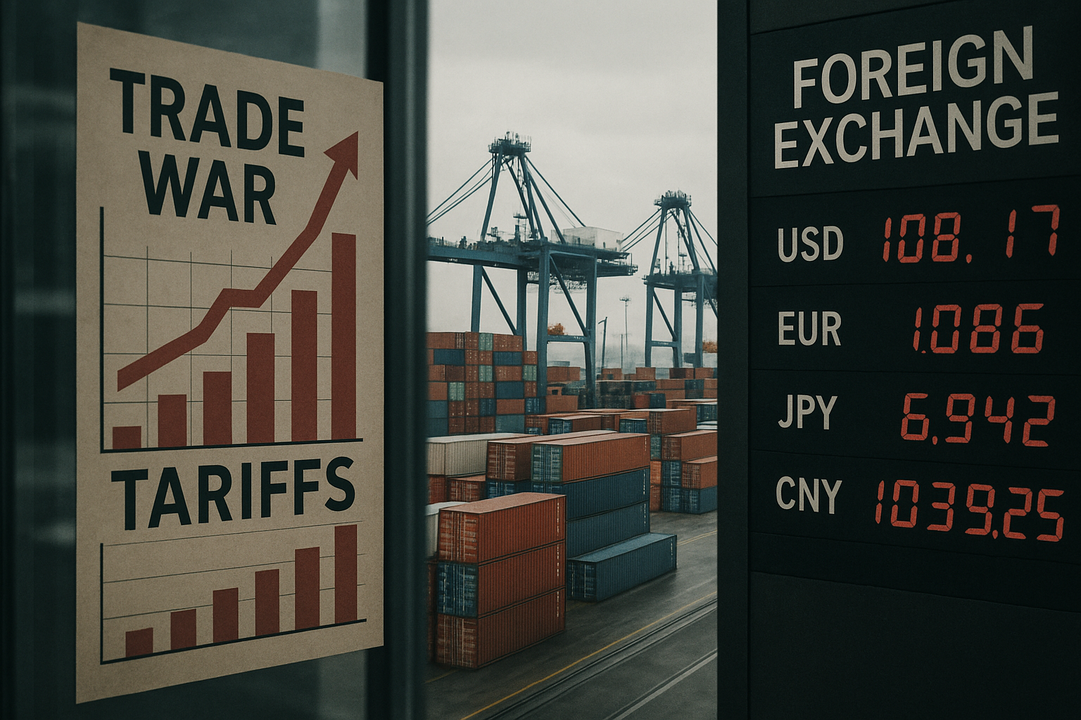 무역전쟁, 세계 경제위기 관련 사진