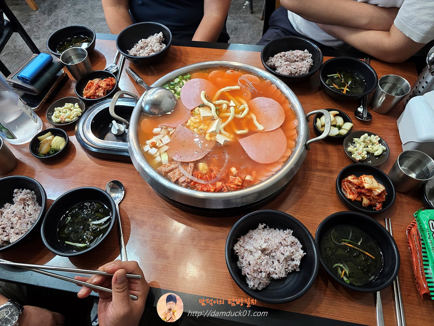 킹콩부대찌개 + 리얼햄가득부대찌개