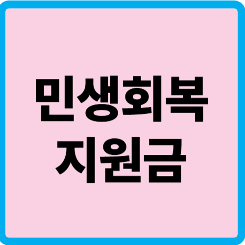 민생회복 지원금