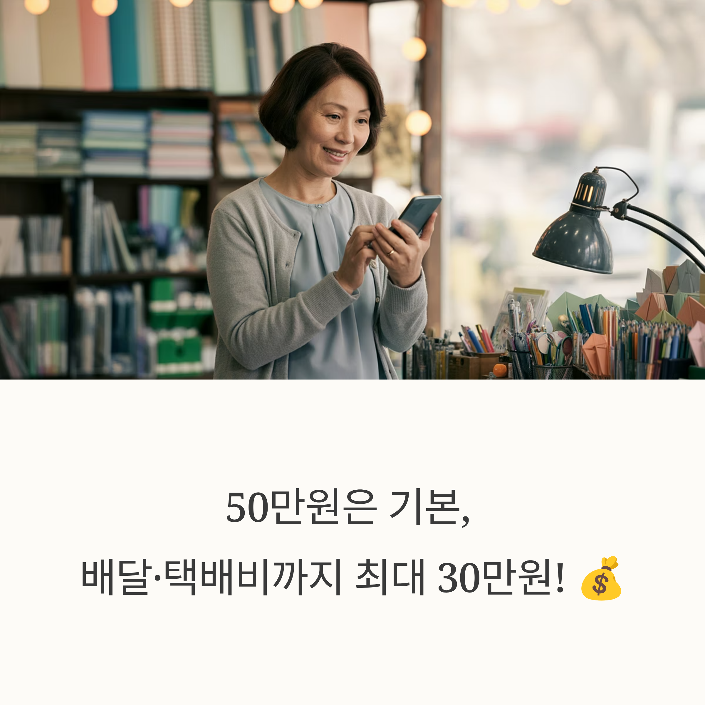 소상공인 최대 80만원 지원! 부담경감 크레딧 &amp; 배달&middot;택배비 완벽 가이드
