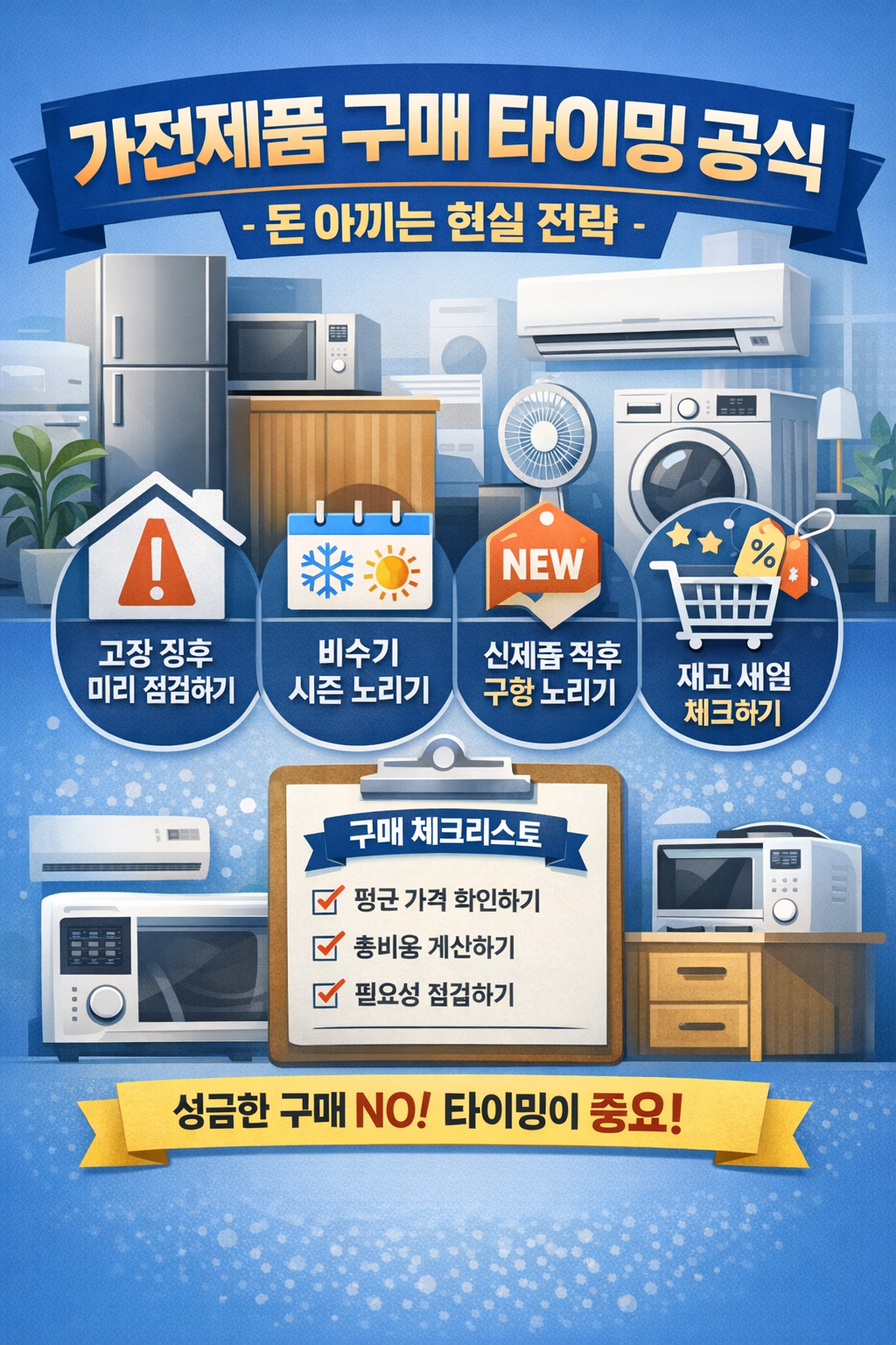 가전제품 구매 타이밍 공식 사진