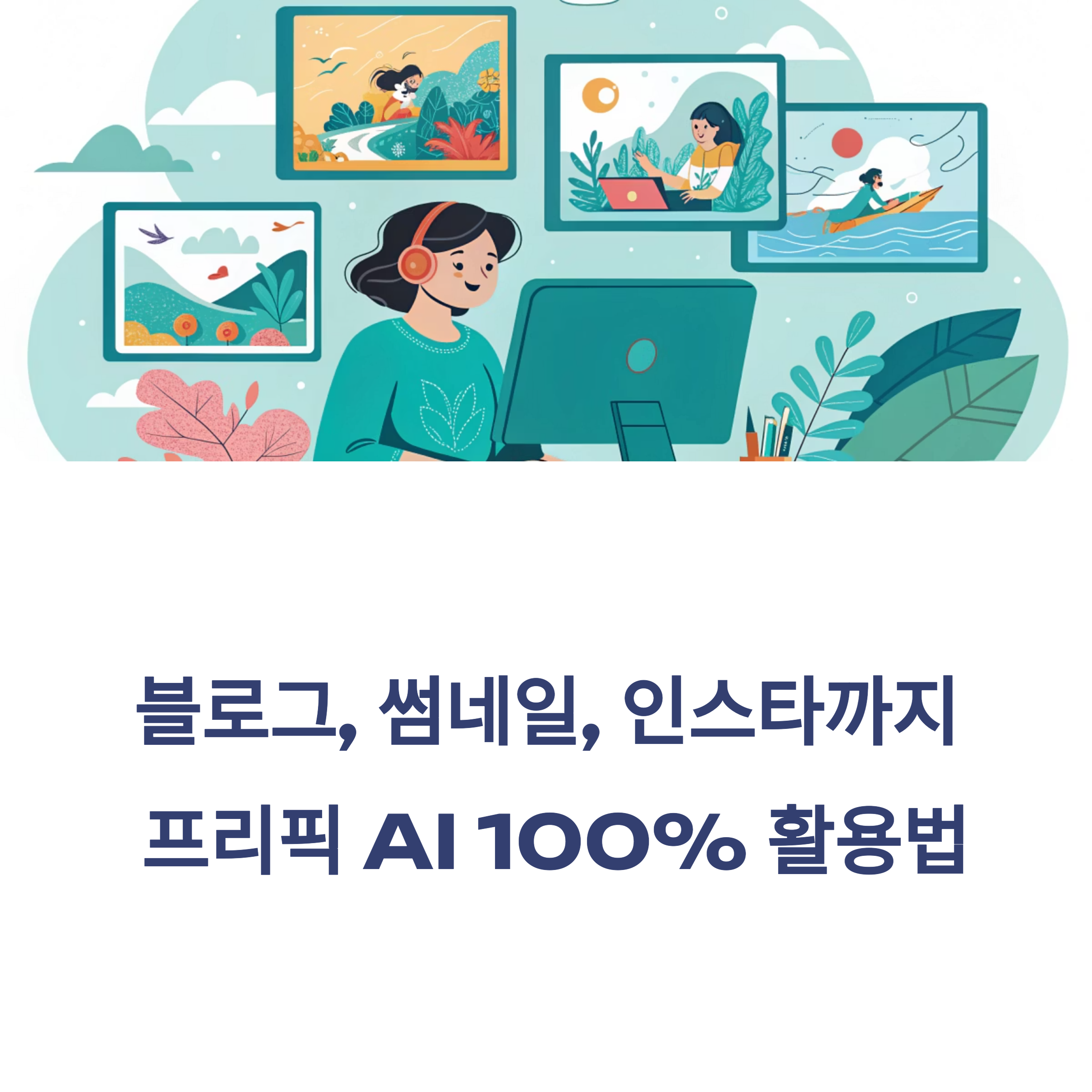 프리픽 AI로 썸네일, 쇼핑몰 이미지, 인스타 콘텐츠까지 쉽고 빠르게 제작
