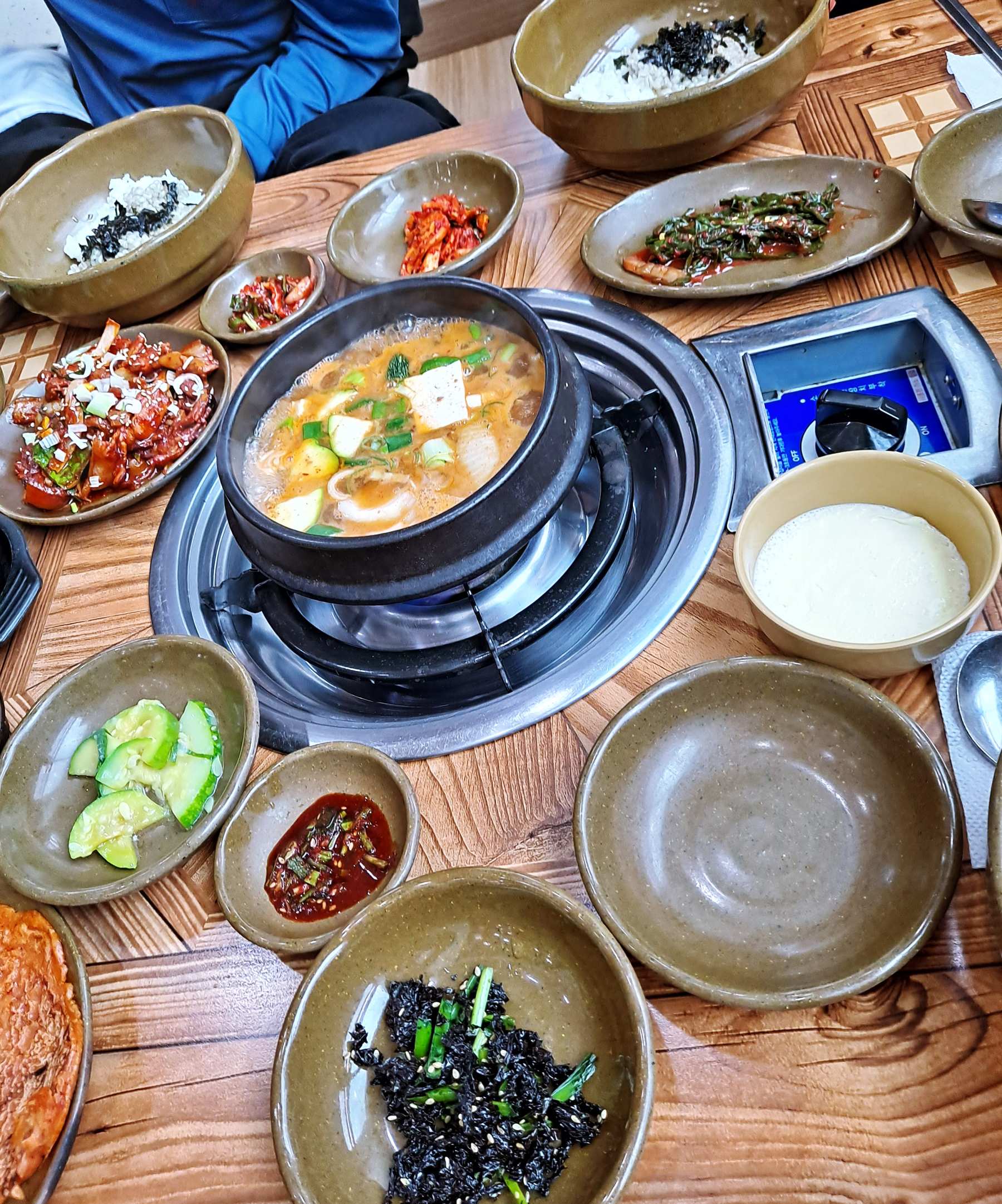 보리밥 정식 한상