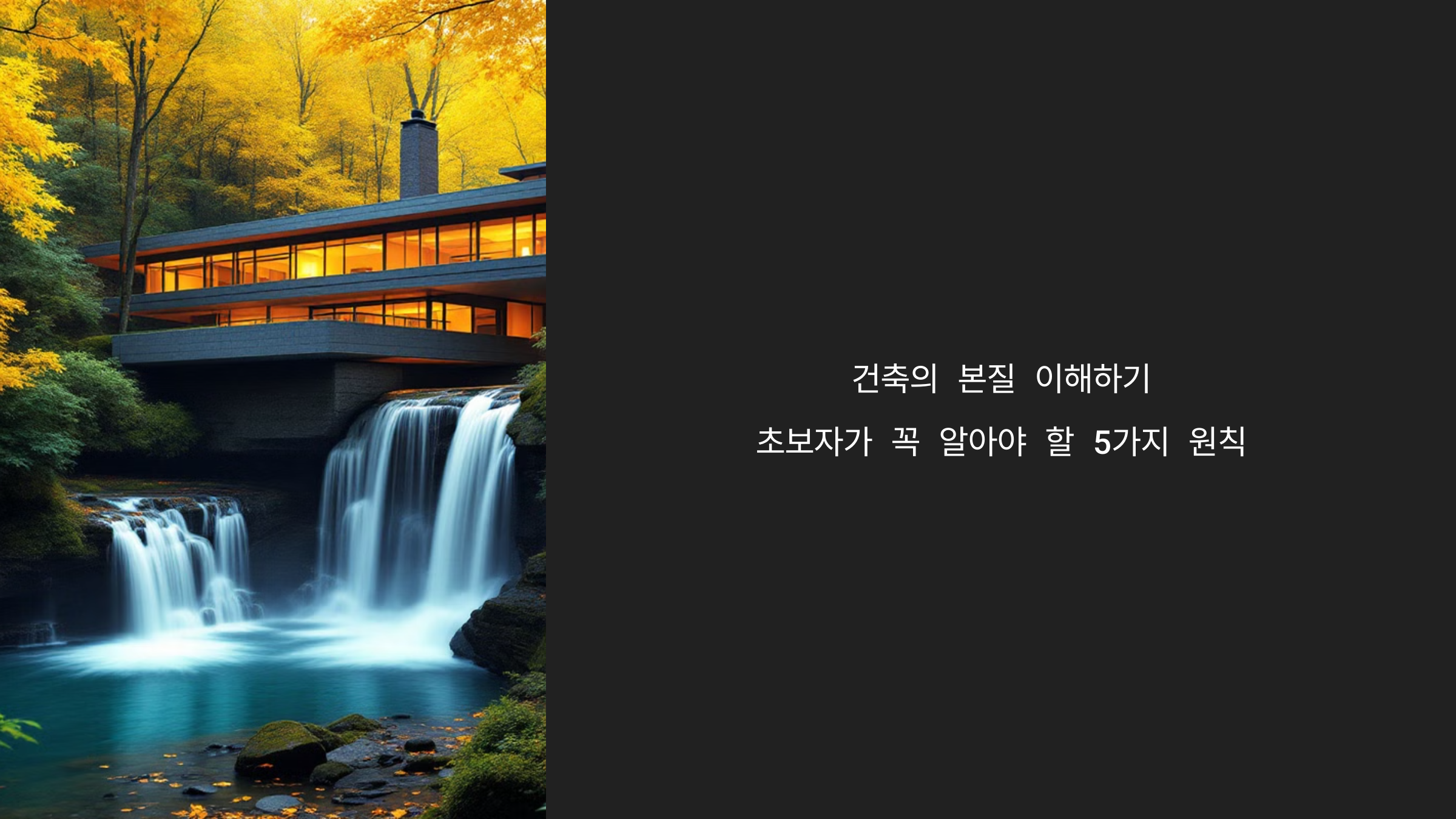 건축의 본질_사진