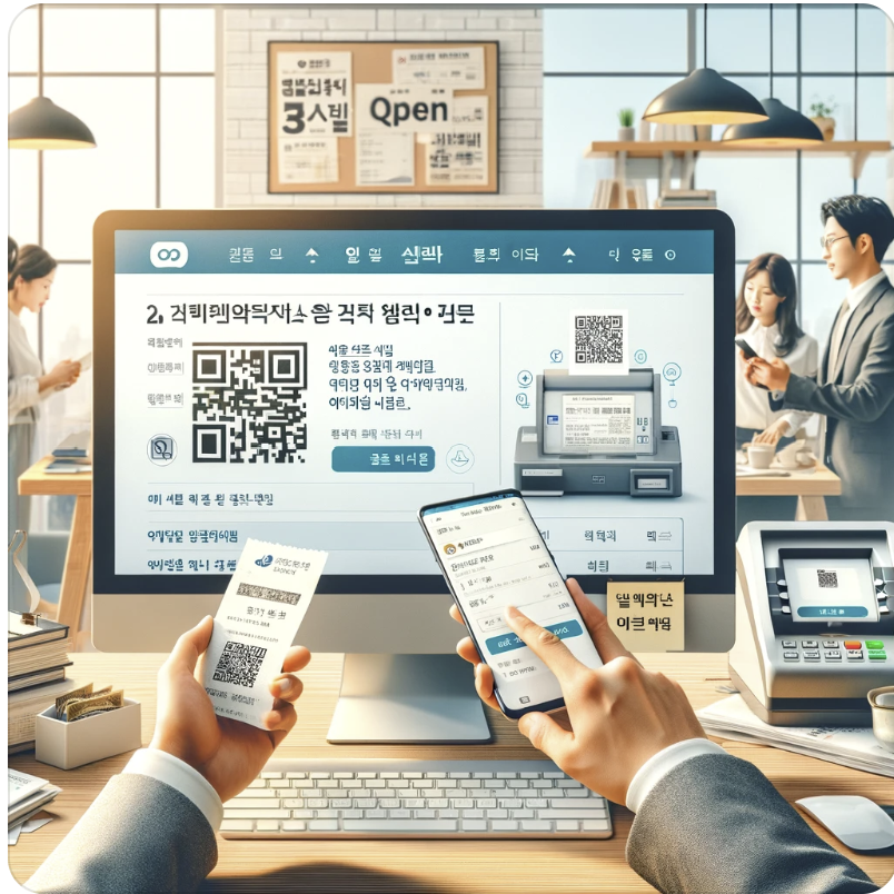 온라인 사회보험료 납부 포털 화면