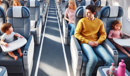 가족 여행 시 최고의 비행기 좌석 선택 가이드